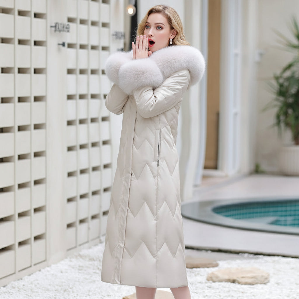 Levia Long Fur Coat