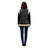 White Sleeveless sheepskin