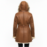 Beige Mongolian Sheepskin