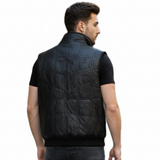 Sleeveless Black  Sheepskin