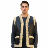 Sleeveless Antique Sheepskin